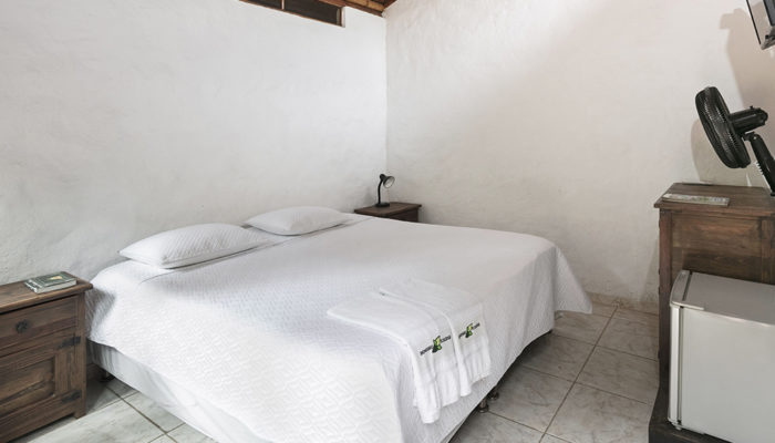 Habitación vista baño