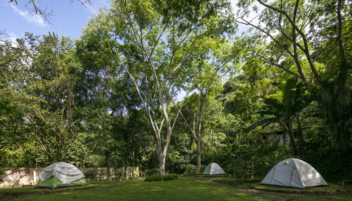 Camping al aire libre